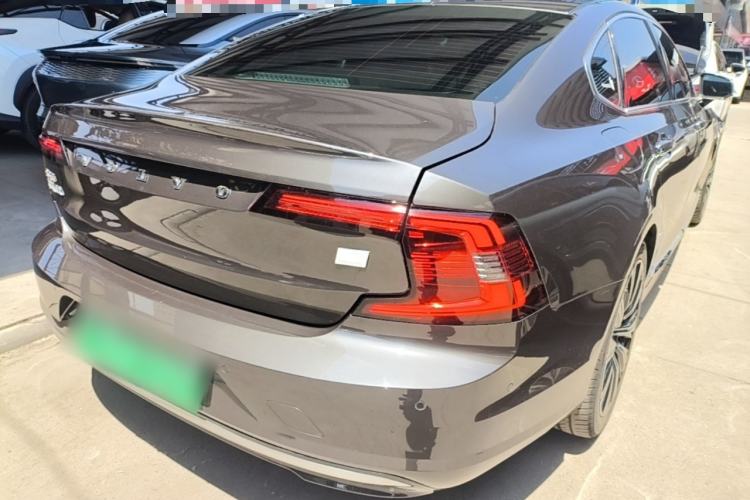 Used Volvo S90 New Energy 2021 T8 e-Drive Hybrid Luxury Edition Rear Right 45 Deg
