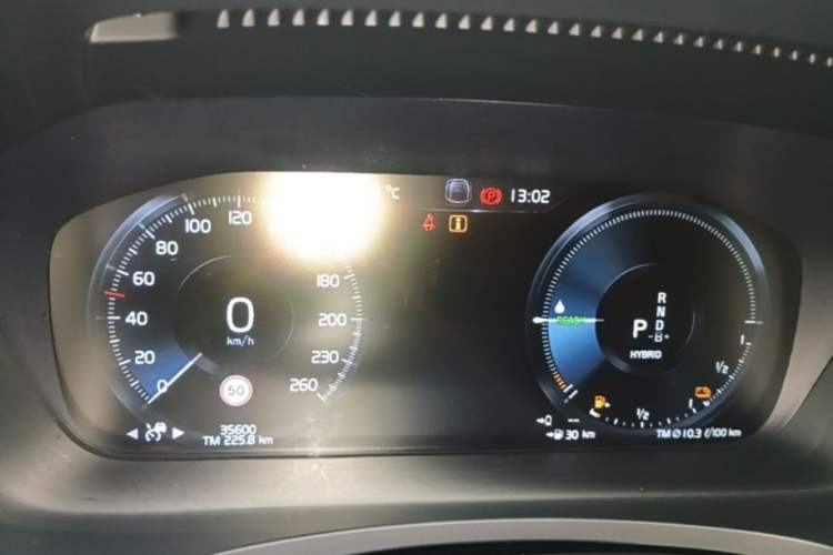 Used Volvo S90 New Energy 2021 T8 e-Drive Hybrid Luxury Edition Instrument Cluster
