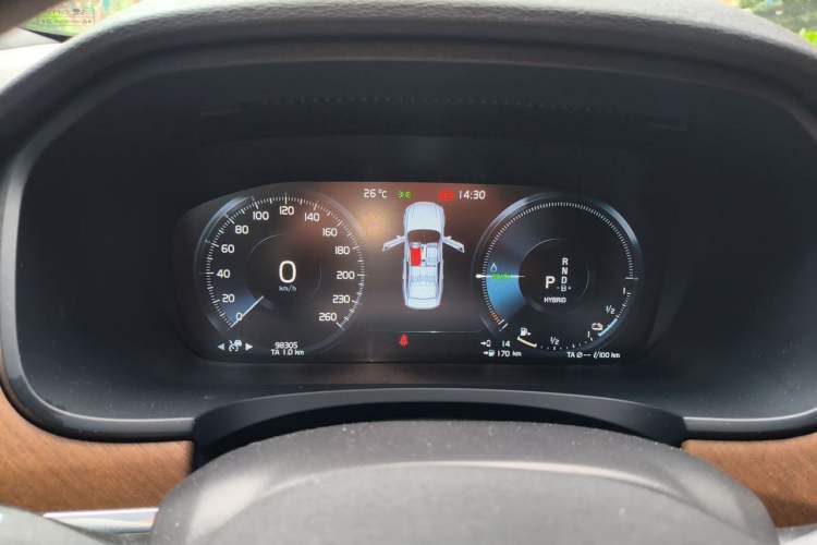 Used Volvo S90 New Energy 2021 T8 eDrive Hybrid Zhiyi Luxury Edition Instrument Cluster