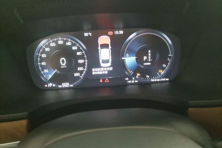 Used Volvo S90 New Energy 2021 T8 eDrive Hybrid Zhiyi Luxury Edition Instrument Cluster