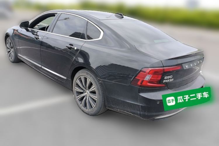 Used Volvo S90 New Energy 2022 T8 eDrive Hybrid Luxury Edition Rear Left 45 Deg