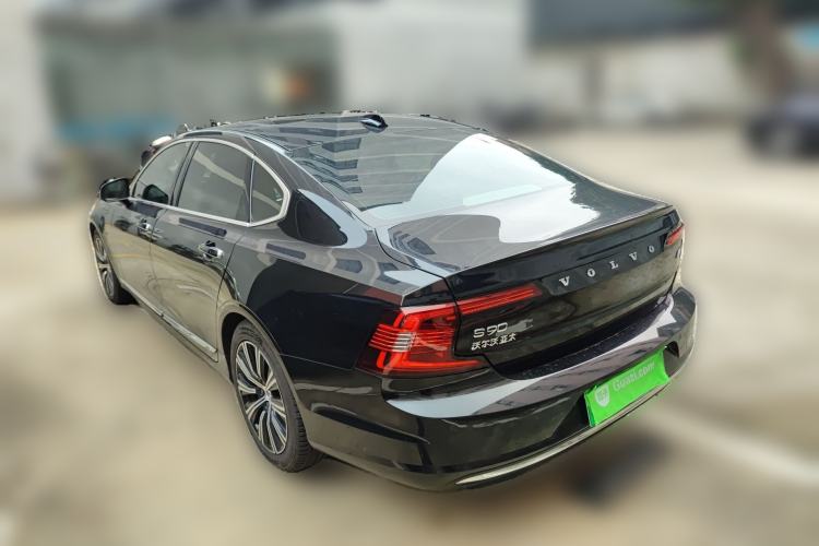 Used Volvo S90 New Energy 2022 T8 eDrive Hybrid Luxury Edition Rear Left 45 Deg