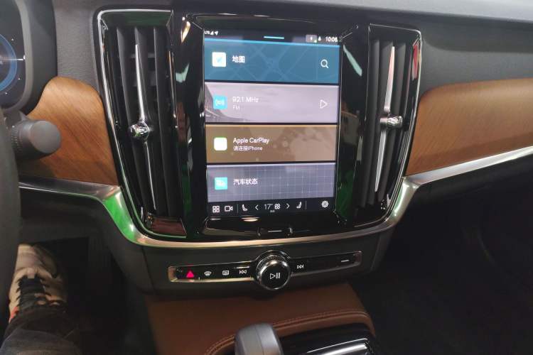 Used Volvo S90 New Energy 2022 T8 eDrive Hybrid Luxury Edition Audio And AC Panel