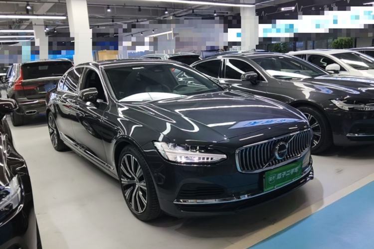 Used Volvo S90 New Energy 2022 Facelift T8 E-Drive Hybrid Intelligent Luxury Edition Front Right 45 Deg