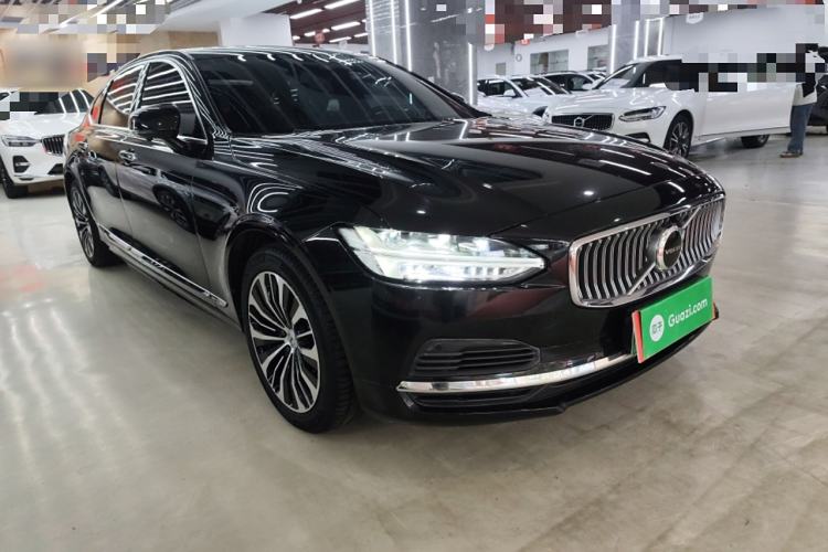 Used Volvo S90 New Energy 2023 T8 Plug-in Hybrid All-Wheel Drive Long-Range Zhiyi Luxury Edition Front Right 45 Deg