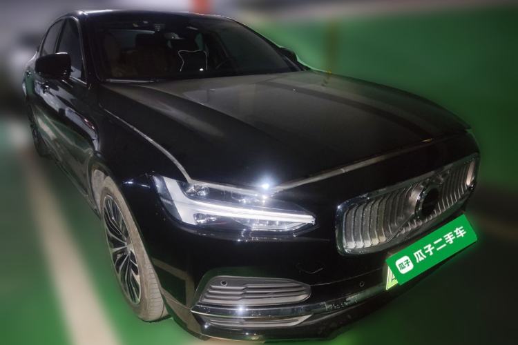 Used Volvo S90 New Energy 2023 T8 Plug-in Hybrid All-Wheel Drive Long-Range Zhiyi Luxury Edition Front Right 45 Deg