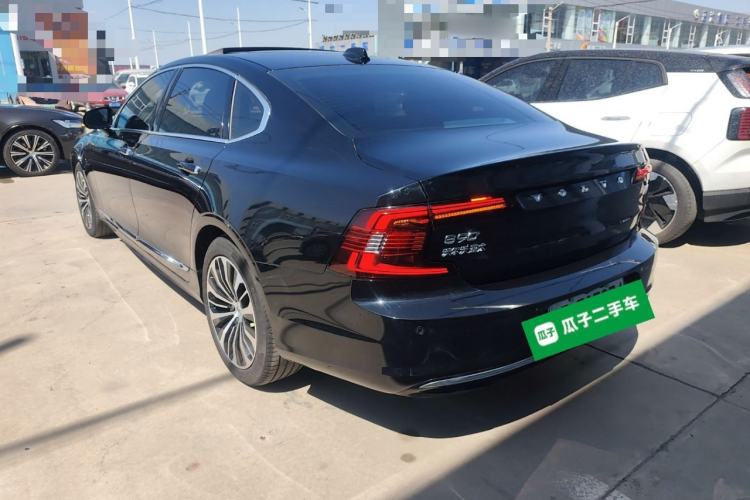 Used Volvo S90 New Energy 2023 T8 Plug-in Hybrid All-Wheel Drive Long-Range Zhiyi Luxury Edition Rear Left 45 Deg