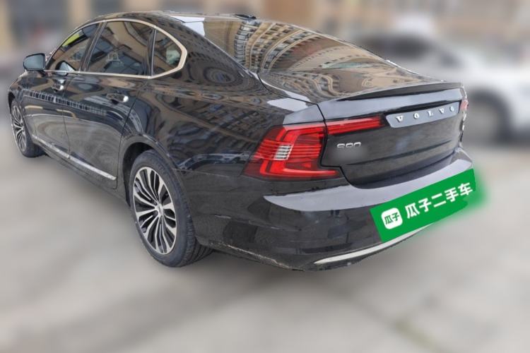 Used Volvo S90 New Energy 2023 T8 Plug-in Hybrid All-Wheel Drive Long-Range Zhiyi Luxury Edition Rear Left 45 Deg