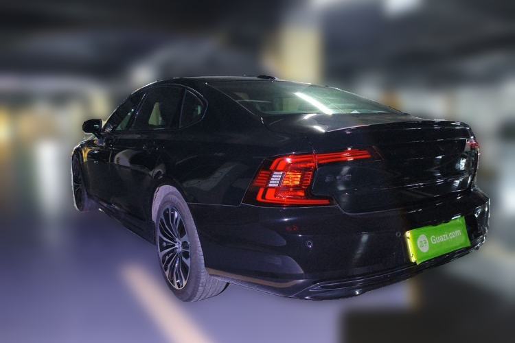 Used Volvo S90 New Energy 2023 T8 Plug-in Hybrid All-Wheel Drive Long-Range Zhiyi Luxury Edition Rear Left 45 Deg