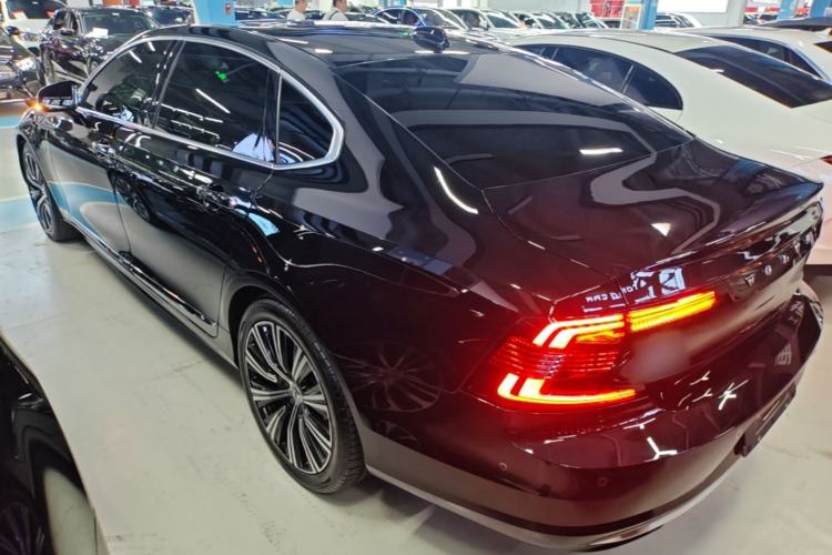 Used Volvo S90 New Energy 2023 T8 Plug-in Hybrid All-Wheel Drive Long-Range Luxury Edition Rear Left 45 Deg