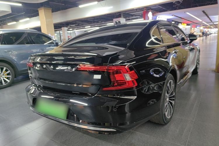 Used Volvo S90 New Energy 2023 T8 Plug-in Hybrid All-Wheel Drive Long-Range Zhiyi Luxury Edition Rear Right 45 Deg
