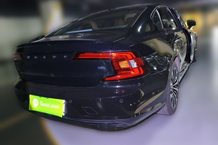 Used Volvo S90 New Energy 2023 T8 Plug-in Hybrid All-Wheel Drive Long-Range Zhiyi Luxury Edition Rear Right 45 Deg