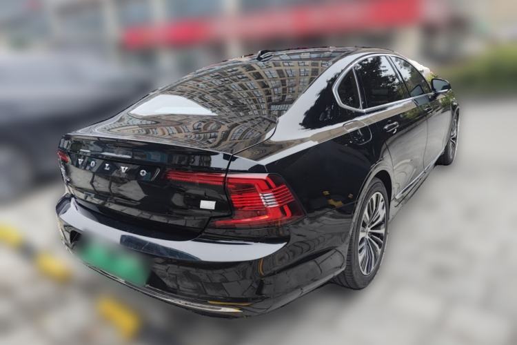 Used Volvo S90 New Energy 2023 T8 Plug-in Hybrid All-Wheel Drive Long-Range Zhiyi Luxury Edition Rear Right 45 Deg