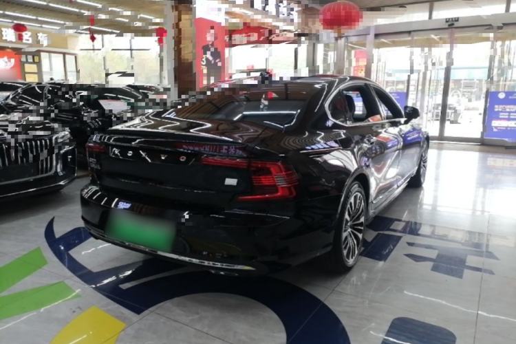 Used Volvo S90 New Energy 2023 T8 Plug-in Hybrid All-Wheel Drive Long-Range Zhiyi Luxury Edition Rear Right 45 Deg