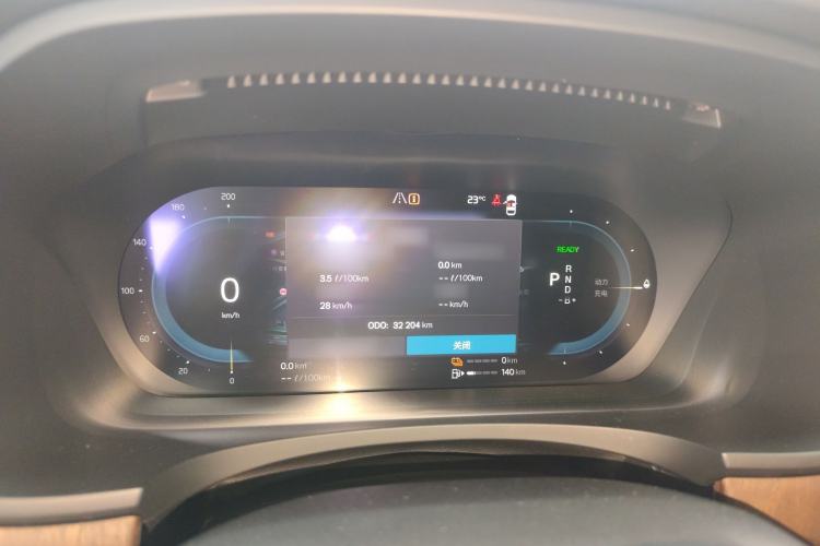 Used Volvo S90 New Energy 2023 T8 Plug-in Hybrid All-Wheel Drive Long-Range Luxury Edition Instrument Cluster