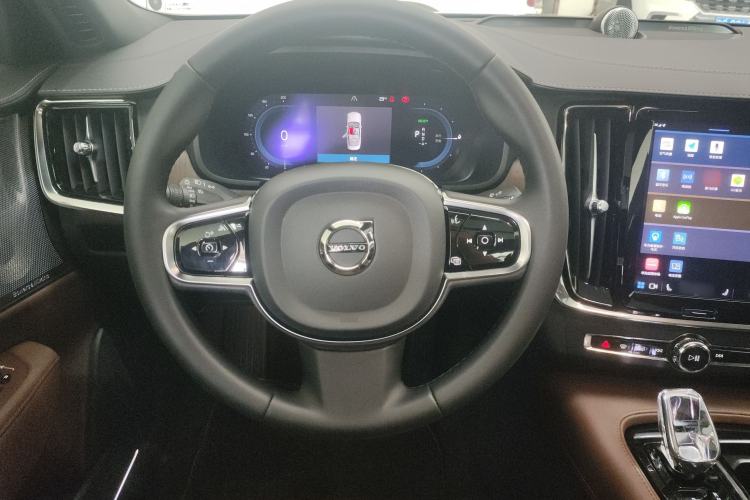 Used Volvo S90 New Energy 2023 T8 Plug-in Hybrid All-Wheel Drive Long-Range Luxury Edition Steering Wheel