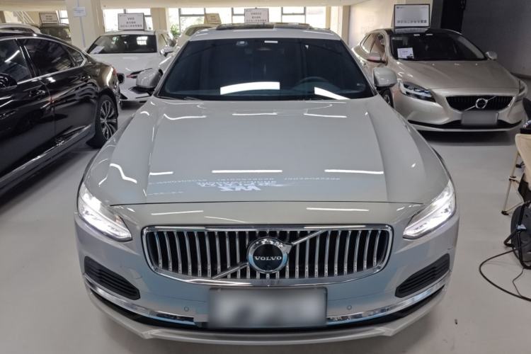 Used Volvo S90 New Energy 2023 T8 Plug-in Hybrid All-Wheel Drive Long-Range Luxury Edition Front