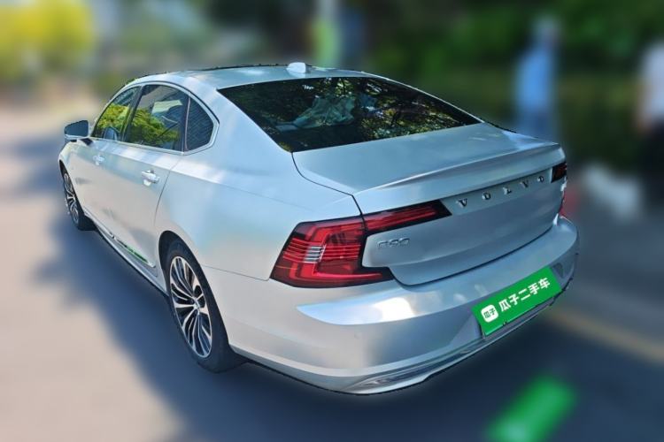 Used Volvo S90 New Energy 2023 T8 Plug-in Hybrid All-Wheel Drive Long-Range Zhiyi Luxury Edition Rear Left 45 Deg