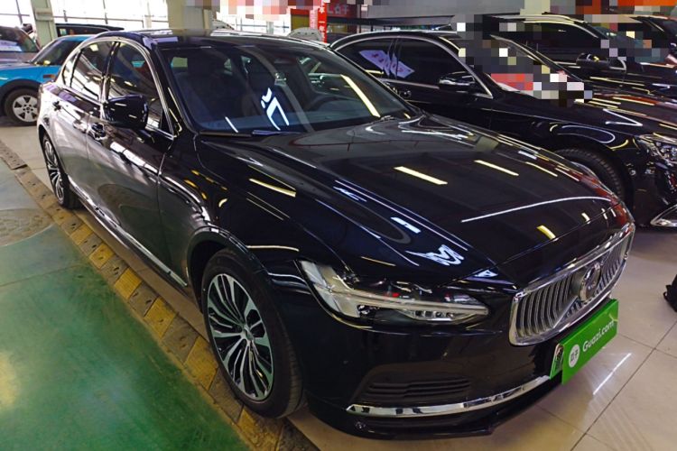 Used Volvo S90 New Energy 2024 Plug-in Hybrid Four-Wheel Drive Long-Range Zhiyi Luxury Edition Front Right 45 Deg