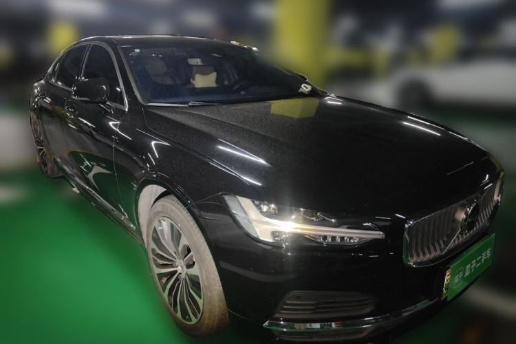 Used Volvo S90 New Energy 2024 Plug-in Hybrid Four-Wheel Drive Long-Range Zhiyi Luxury Edition Front Right 45 Deg