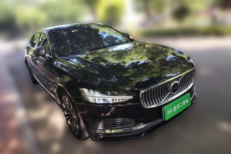 Used Volvo S90 New Energy 2024 Plug-in Hybrid Four-Wheel Drive Long-Range Zhiyi Luxury Edition Front Right 45 Deg