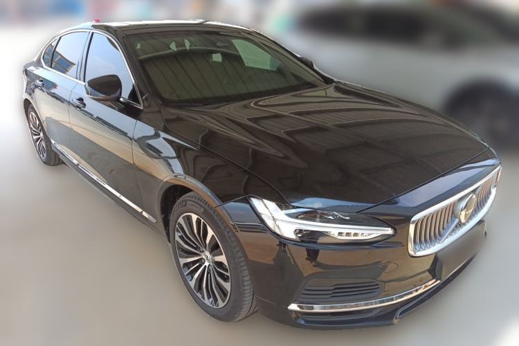 Used Volvo S90 New Energy 2024 Plug-in Hybrid Four-Wheel Drive Long-Range Zhiyi Luxury Edition Front Right 45 Deg