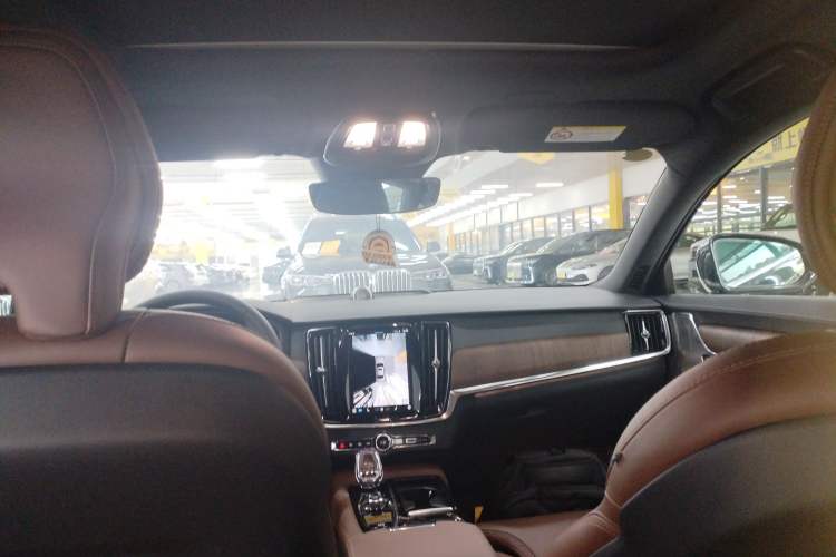 Used Volvo S90 New Energy 2024 Plug-in Hybrid Four-Wheel Drive Long-Range Luxury Smart Edition Headliner
