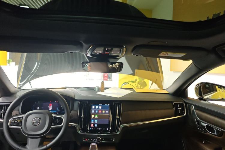 Used Volvo S90 New Energy 2024 Plug-in Hybrid Four-Wheel Drive Long-Range Luxury Smart Edition Headliner