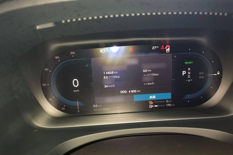 Used Volvo S90 New Energy 2024 Plug-in Hybrid Four-Wheel Drive Long-Range Luxury Smart Edition Instrument Cluster