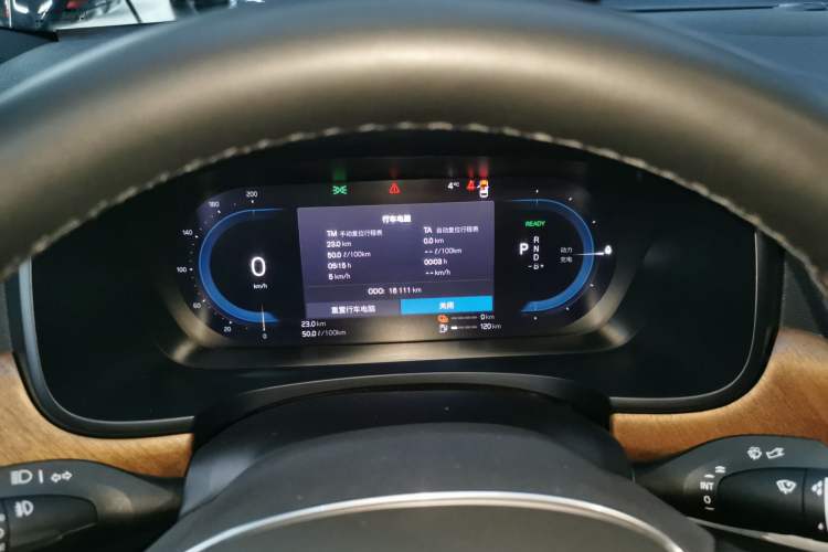 Used Volvo S90 New Energy 2024 Plug-in Hybrid Four-Wheel Drive Long-Range Zhiyi Luxury Edition Instrument Cluster
