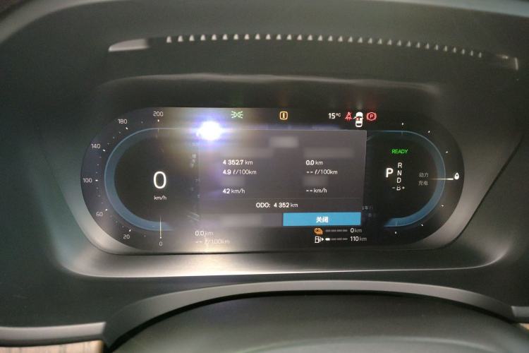 Used Volvo S90 New Energy 2024 Plug-in Hybrid Four-Wheel Drive Long-Range Luxury Smart Edition Instrument Cluster