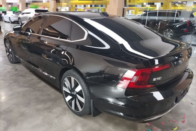 Used Volvo S90 New Energy 2024 Plug-in Hybrid Four-Wheel Drive Long-Range Luxury Smart Edition Rear Left 45 Deg