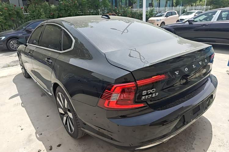 Used Volvo S90 New Energy 2024 Plug-in Hybrid Four-Wheel Drive Long-Range Luxury Smart Edition Rear Left 45 Deg