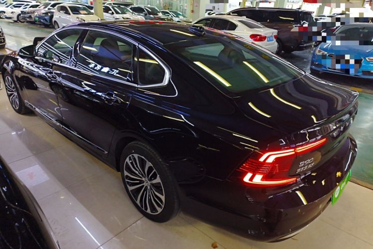 Used Volvo S90 New Energy 2024 Plug-in Hybrid Four-Wheel Drive Long-Range Zhiyi Luxury Edition Rear Left 45 Deg