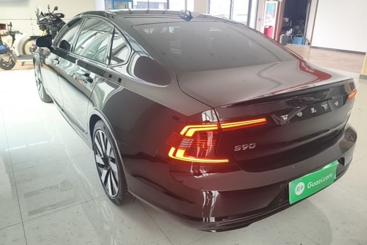 Used Volvo S90 New Energy 2024 Plug-in Hybrid Four-Wheel Drive Long-Range Luxury Smart Edition Rear Left 45 Deg