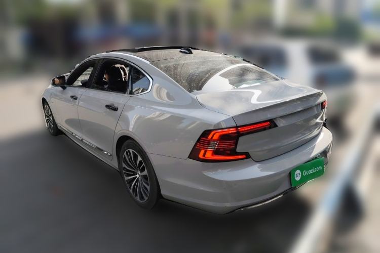 Used Volvo S90 New Energy 2024 Plug-in Hybrid Four-Wheel Drive Long-Range Zhiyi Luxury Edition Rear Left 45 Deg