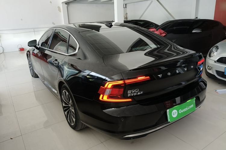 Used Volvo S90 New Energy 2024 Plug-in Hybrid Four-Wheel Drive Long-Range Zhiyi Luxury Edition Rear Left 45 Deg
