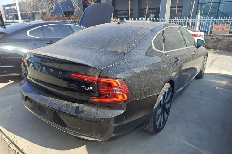 Used Volvo S90 New Energy 2024 Plug-in Hybrid Four-Wheel Drive Long-Range Luxury Smart Edition Rear Right 45 Deg