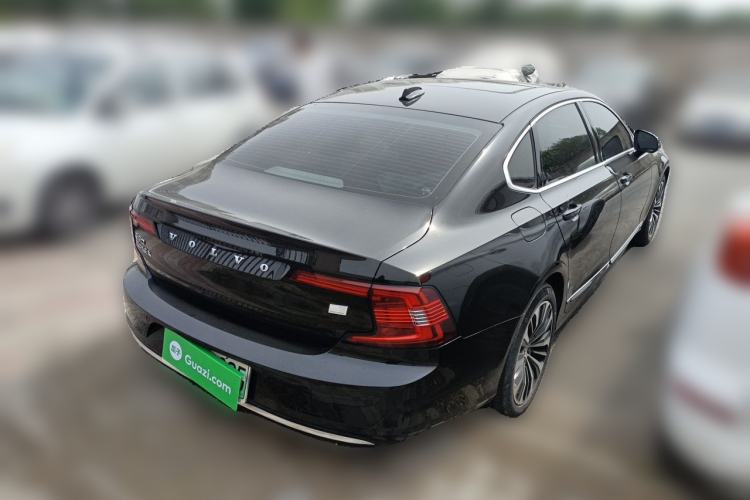 Used Volvo S90 New Energy 2024 Plug-in Hybrid Four-Wheel Drive Long-Range Zhiyi Luxury Edition Rear Right 45 Deg