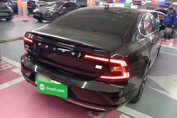 Used Volvo S90 New Energy 2024 Plug-in Hybrid Four-Wheel Drive Long-Range Luxury Smart Edition Rear Right 45 Deg