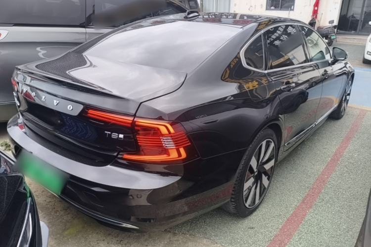 Used Volvo S90 New Energy 2024 Plug-in Hybrid Four-Wheel Drive Long-Range Luxury Smart Edition Rear Right 45 Deg