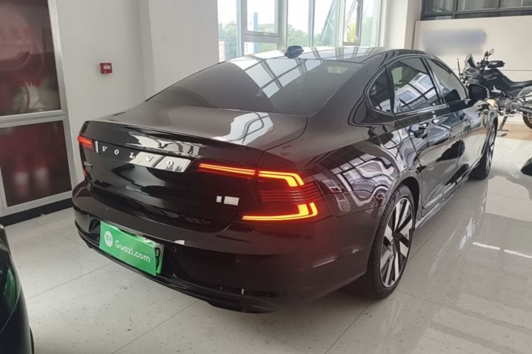 Used Volvo S90 New Energy 2024 Plug-in Hybrid Four-Wheel Drive Long-Range Luxury Smart Edition Rear Right 45 Deg