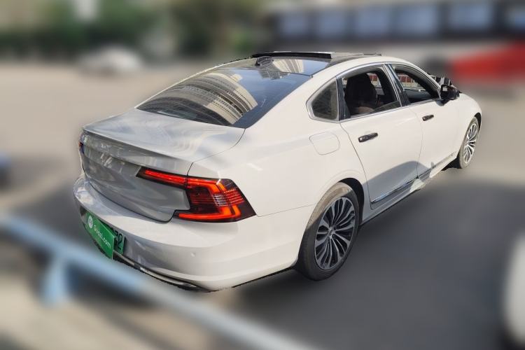 Used Volvo S90 New Energy 2024 Plug-in Hybrid Four-Wheel Drive Long-Range Zhiyi Luxury Edition Rear Right 45 Deg