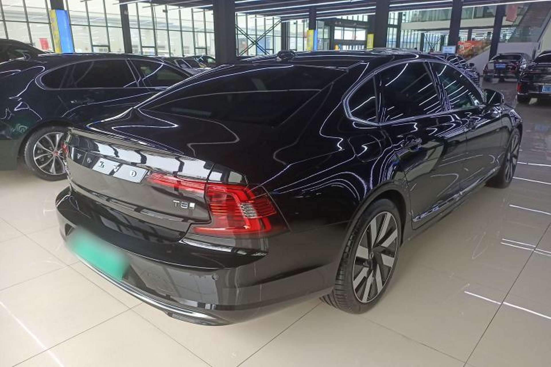 Used Volvo S90 New Energy 2024 Plug-in Hybrid Four-Wheel Drive Long-Range Luxury Smart Edition Rear Right 45 Deg