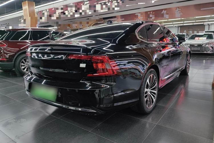 Used Volvo S90 New Energy 2024 Plug-in Hybrid Four-Wheel Drive Long-Range Zhiyi Luxury Edition Rear Right 45 Deg