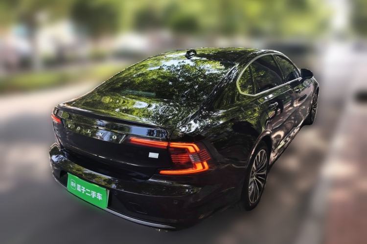 Used Volvo S90 New Energy 2024 Plug-in Hybrid Four-Wheel Drive Long-Range Zhiyi Luxury Edition Rear Right 45 Deg