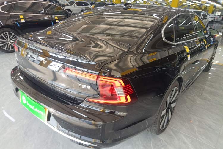 Used Volvo S90 New Energy 2024 Plug-in Hybrid Four-Wheel Drive Long-Range Luxury Smart Edition Rear Right 45 Deg