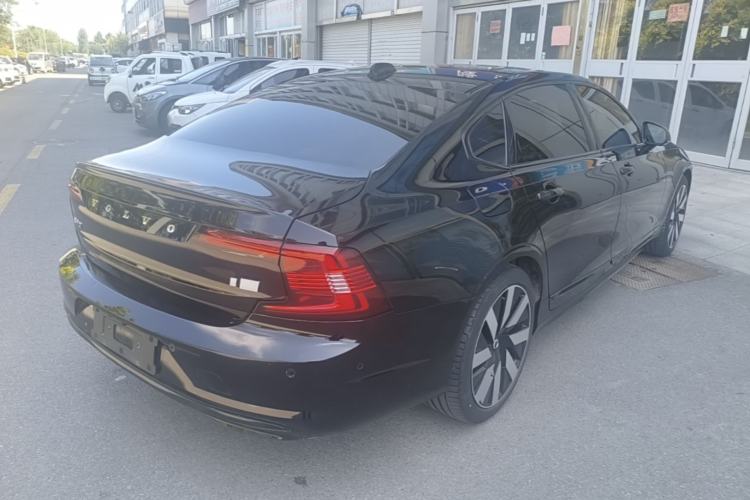 Used Volvo S90 New Energy 2024 Plug-in Hybrid Four-Wheel Drive Long-Range Luxury Smart Edition Rear Right 45 Deg