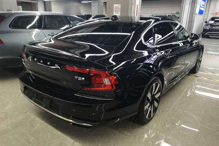 Used Volvo S90 New Energy 2024 Plug-in Hybrid Four-Wheel Drive Long-Range Luxury Smart Edition Rear Right 45 Deg