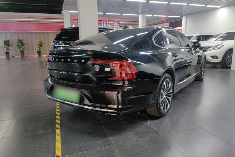 Used Volvo S90 New Energy 2024 Plug-in Hybrid Four-Wheel Drive Long-Range Zhiyi Luxury Edition Rear Right 45 Deg
